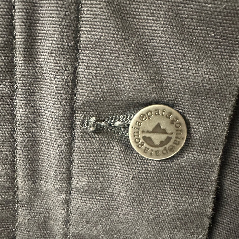 Patagonia Women's Black Jean Jacket with Button Front - Picture 7 of 9